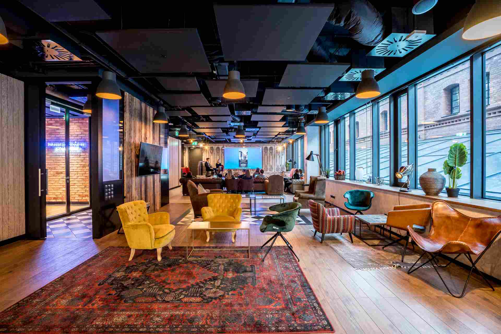 Elektrownia Powiśle Warszawa Chillout zone
