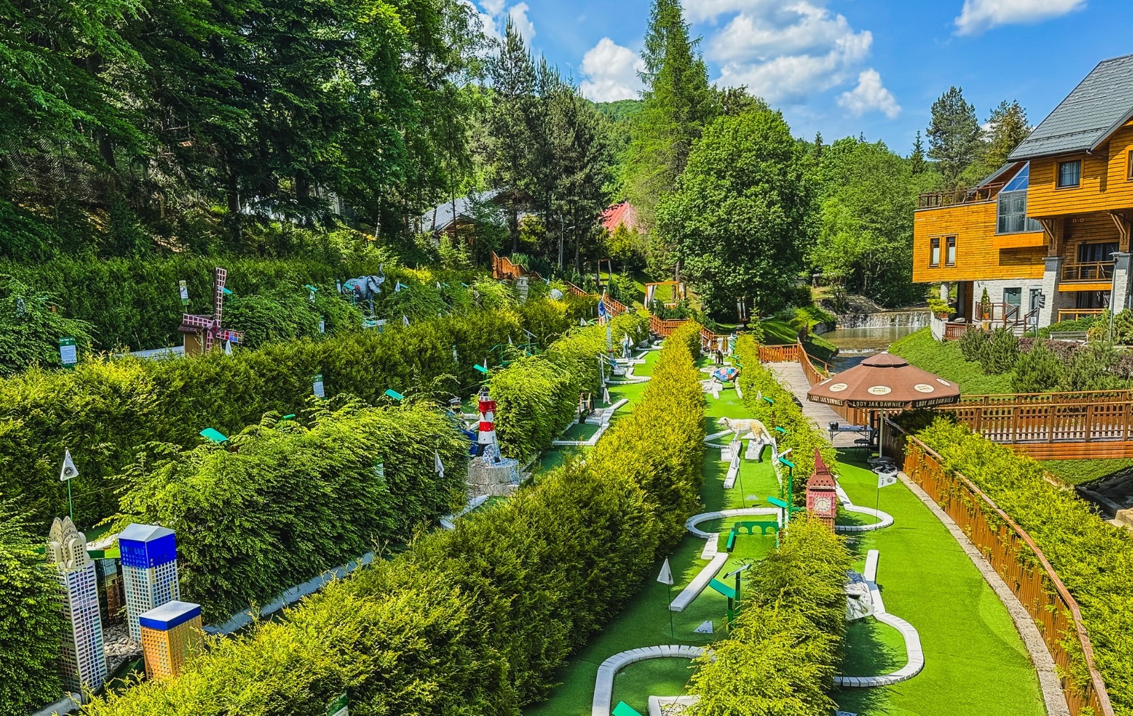 Czarny Potok Resort SPA & Conference Krynica Zdrój minigolf