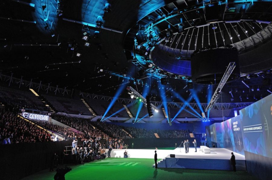 Hala Widowiskowo-Sportowa Spodek Katowice sale konferencyjne największe centra kongresowe w Polsce