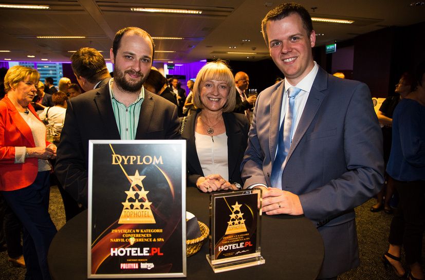 Tophotel 2014 Najlepszy hotel w kategorii "konferencje" Narvil laureaci