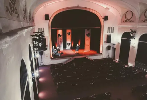 Sala widowiskowa w Miejskim Ośrodku Kultury w Piotrkowie Trybunalskim