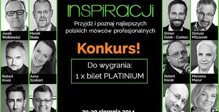 Konkurs! Wygraj zaproszenie na Festiwal Inspiracji!