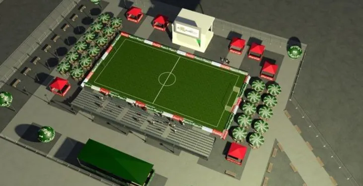 Radomski hotel współorganizuje piłkarską Strefę Kibica