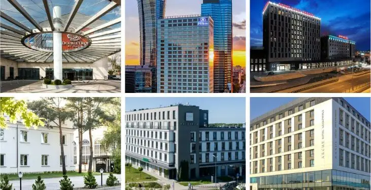 Najlepsze hotele konferencyjne z dużym parkingiem w Warszawie