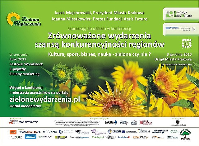 Międzynarodowa konferencja „Zrównoważone wydarzenia szansą konkurencyjności regionów”