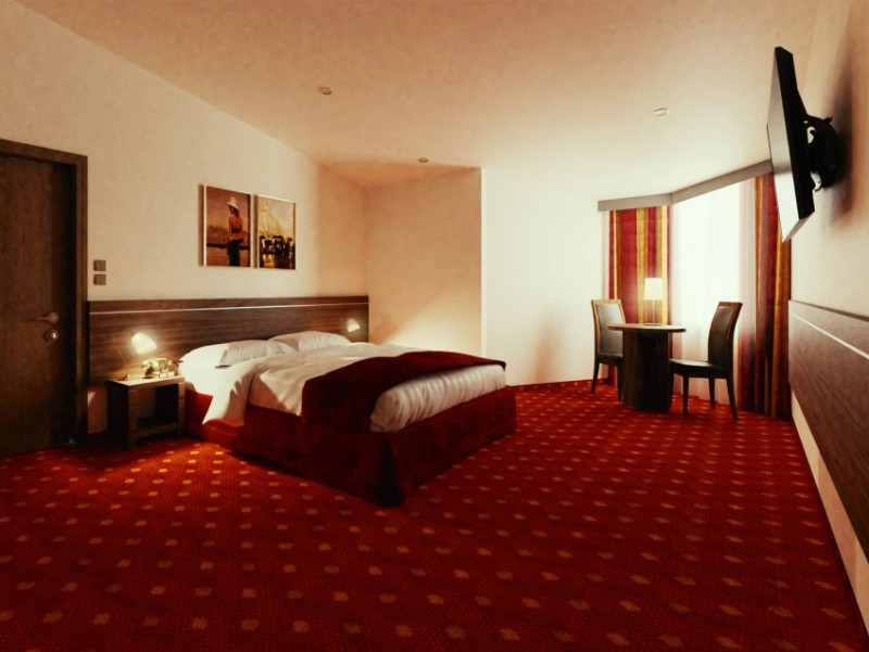 Nowa sala konferencyjna i pokoje w sosnowieckim hotelu