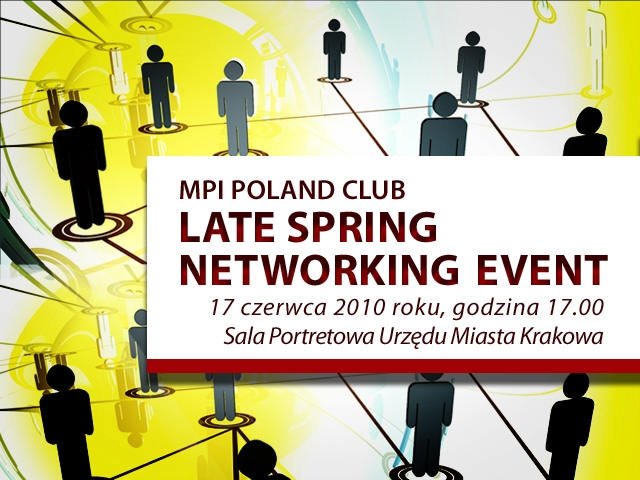 Zaproszenie na MPI Late Spring Networking Event w Krakowie