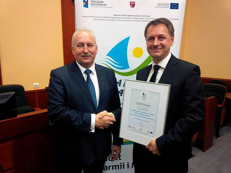 Hotel konferencyjny Krasicki wyróżniony tytułem Produkt Warmia Mazury