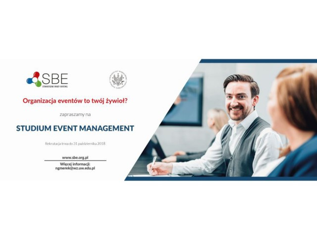 Jak zostać profesjonalnym event managerem? Nabór na 7. edycję Studium Event Management