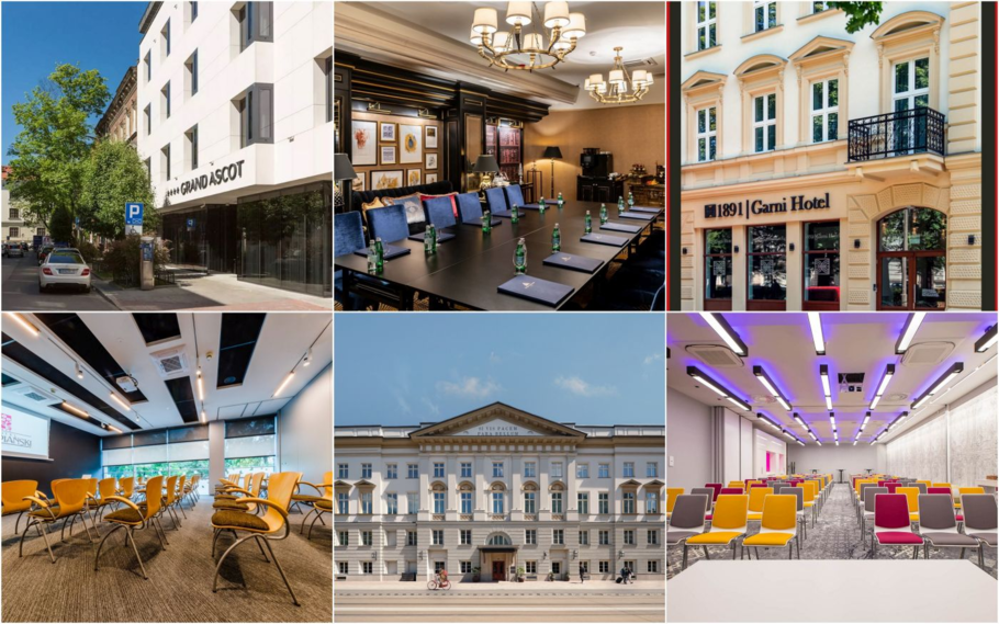 Najlepsze hotele konferencyjne w centrum Krakowa z parkingiem