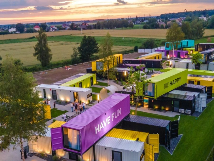 Zobacz Scandinavia Marine - pierwszy w Polsce obiekt z kontenerów morskich