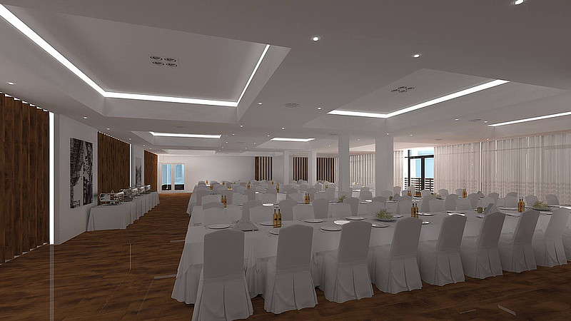 Nowe sale konferencyjne w odnowionym Mazurskim Raju już w kwietniu