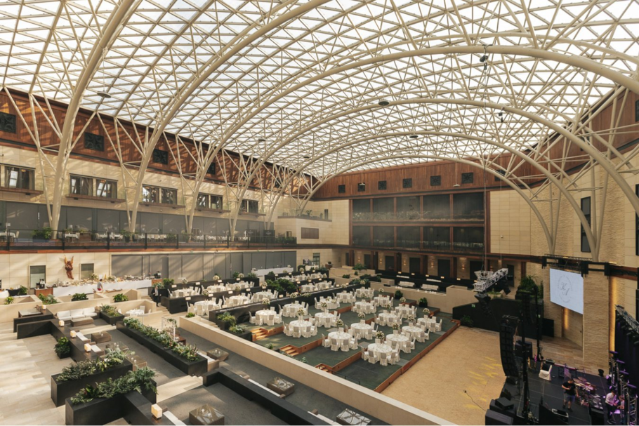 10 największych sal konferencyjnych w polskich hotelach w 2023 roku