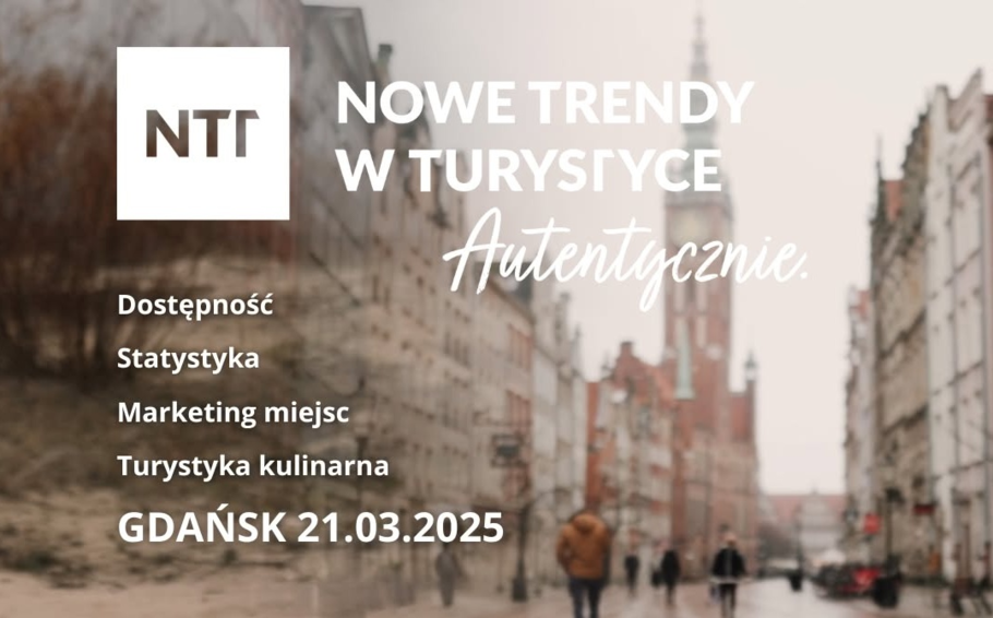 Zapowiedź: 21.03 Nowe Trendy w Turystyce 2025
