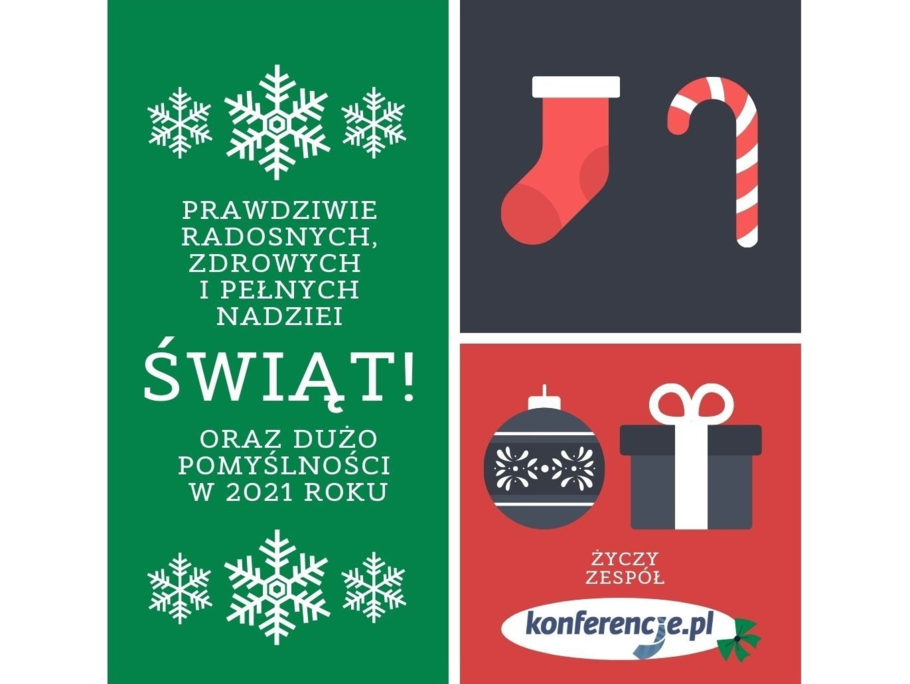 Radosnych Świąt życzy zespół Konferencje.pl