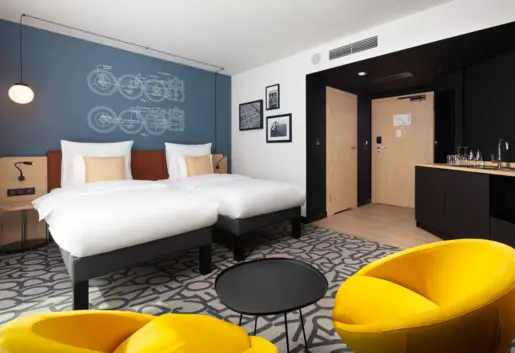 Pookój superior twin z aneksem kuchennym