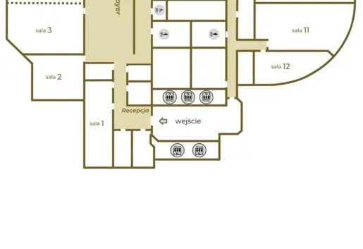Plan powierzchni Golden Floor Tower