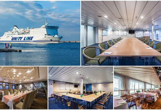Konferencje z widokiem na morze, czyli sale na promach Unity Line