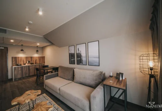 Apartament z oddzielną sypialnią