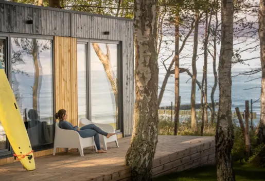 Domek przy plaży 4+2 z widokiem na może