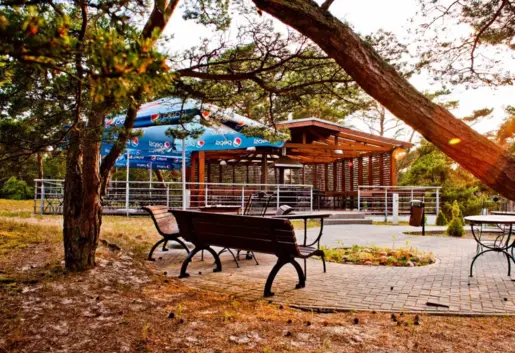 Wiata grillowa Hotelu Jurata