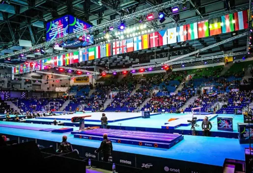 Hala widowiskowo-sportowa - trybuny