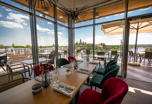 Restauracja Cafe Oranżeria z tarasem