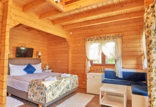 Duży Apartament w Drewnianym domu mazurskim