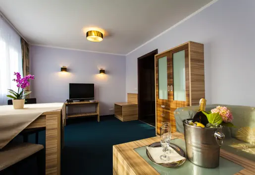 Apartament z aneksem kuchennym