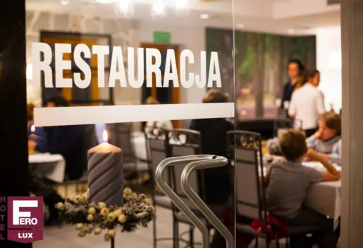 Restauracja (Sala Konsumpcyjna) w Hotelu Fero Lux Korbielów