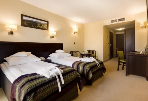 Hotel Kryształ Conference Spa pokój deluxe