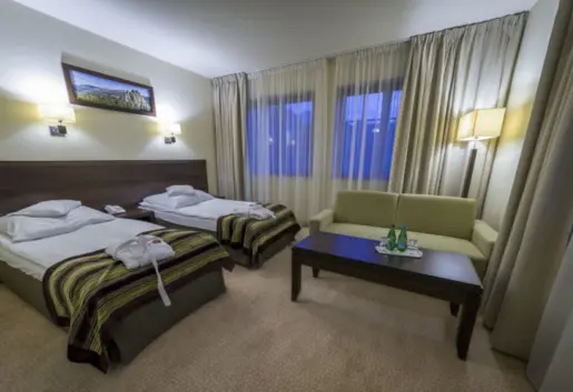 Hotel Kryształ Conference Spa pokój deluxe