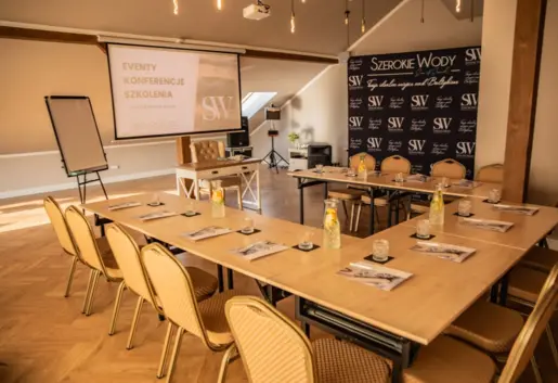 Szerokie Wody Ustka sala konferencyjna