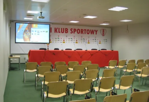 Łódzka hala zyskała nowoczesny system nagłośnieniowo-konferencyjny