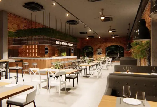 Scena Cegielnia Radzymin restauracja Basico