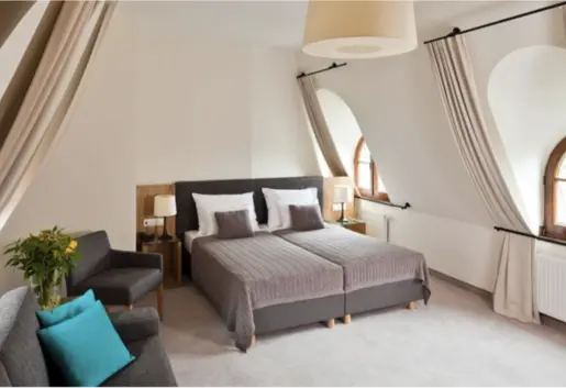 Pokój de lux w Zamku