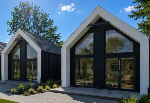 VIP Houses przy plaży – dwupoziomowe domki nad jeziorem Szeląg Wielki