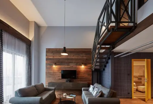 Apartament dwupoziomowy