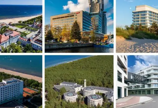 Top 7 hoteli konferencyjnych nad morzem na konferencje dla 100+ osób