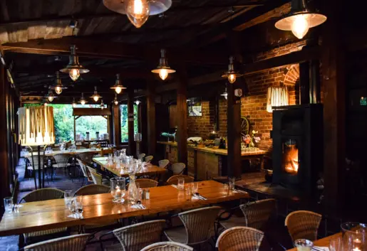 Klekotki Mazury restauracja ogród zimowy