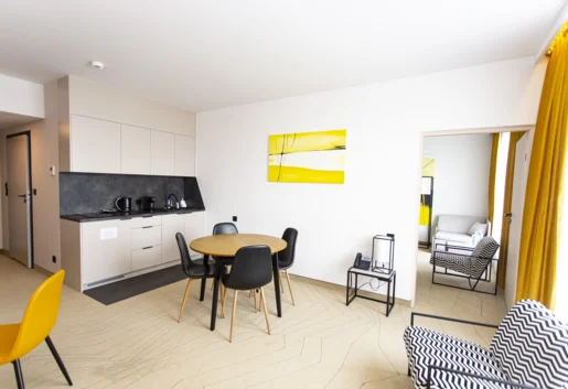 Apartament dwupokojowy z aneksem kuchennym