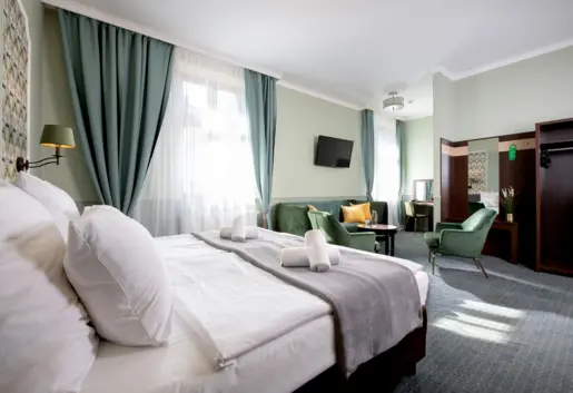 Pokój 2 os. Deluxe - Hotel Amber***