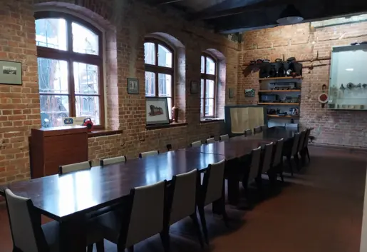 Sala kolejowa - wnętrze