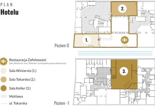 Plan sal konferencyjnych