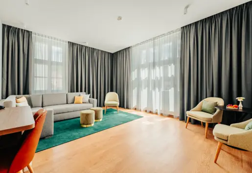 Apartament z jedną sypialnią z łóżkiem King (łóżko 180x200)