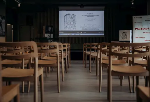 Muzeum Gombrowicza we Wsoli po rozbudowie. Nowa sala na konferencje i wydarzenia