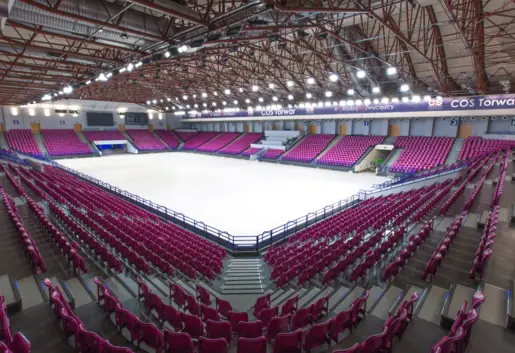 Płyta główna hali COS Torwar