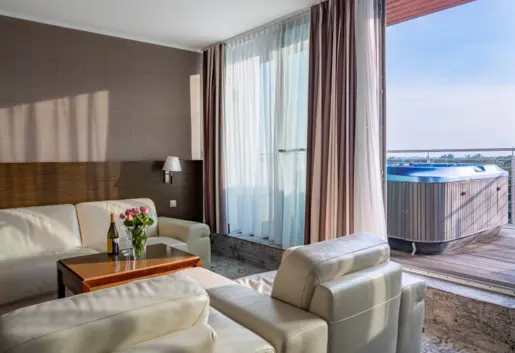 Apartament 2-pokojowy z Jacuzzi® na tarasie