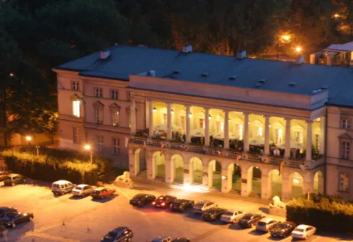 Pałac Lubomirskich - BCC Nowe Centrum Promocji Globalnej Warszawa taras