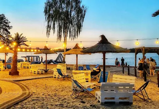 Wieczór na plaży